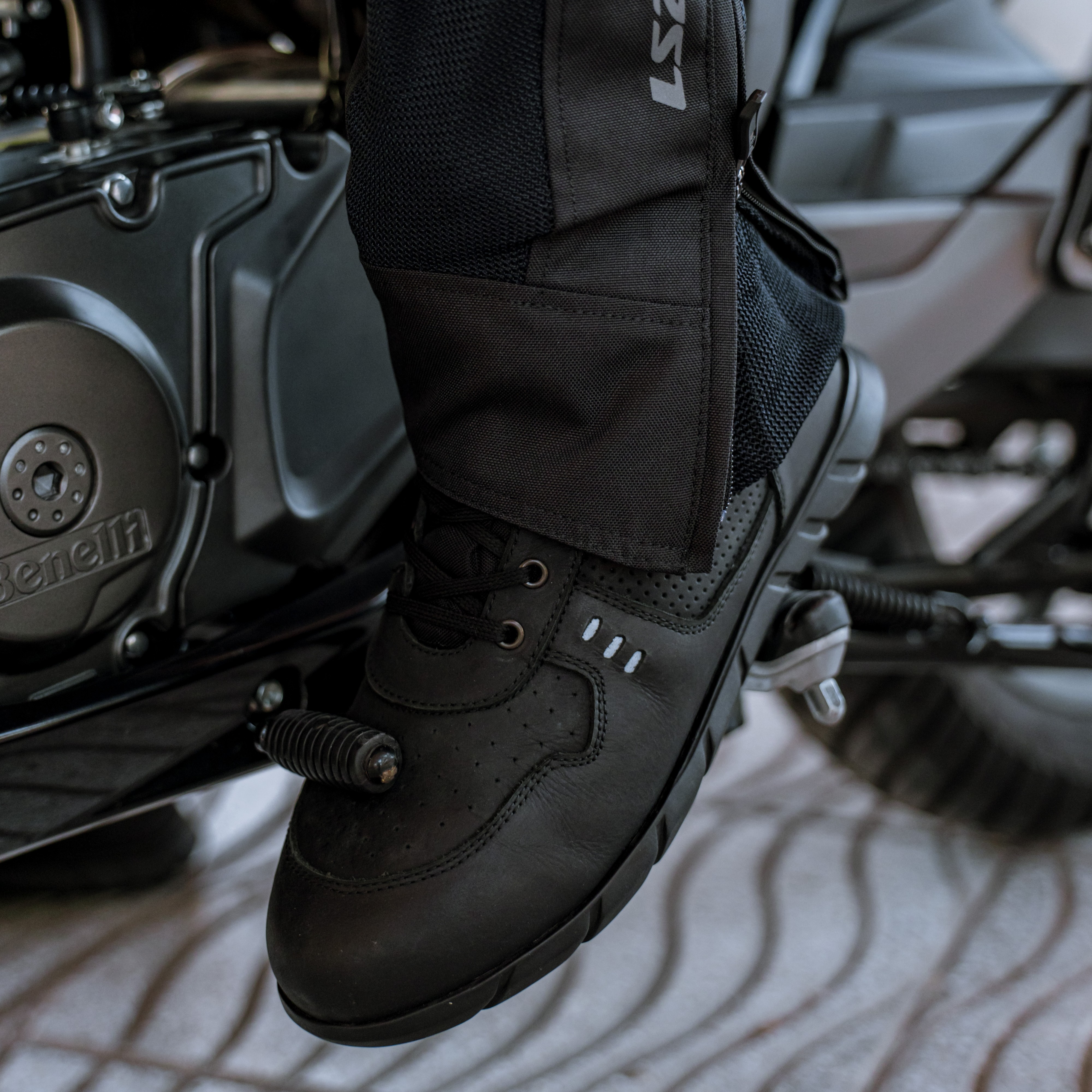 Pantalón LS2 Como Air Hombre Negro / Gris